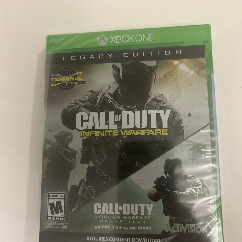BRAND NEW- Call of Duty: Infinite Warfare Legacy Edition for Xbox One - Green